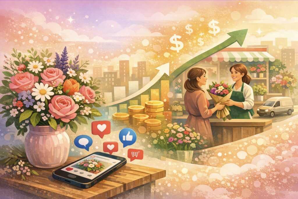 From Social to Sales: How Florists Can Turn Social Media Into Real Business Growth