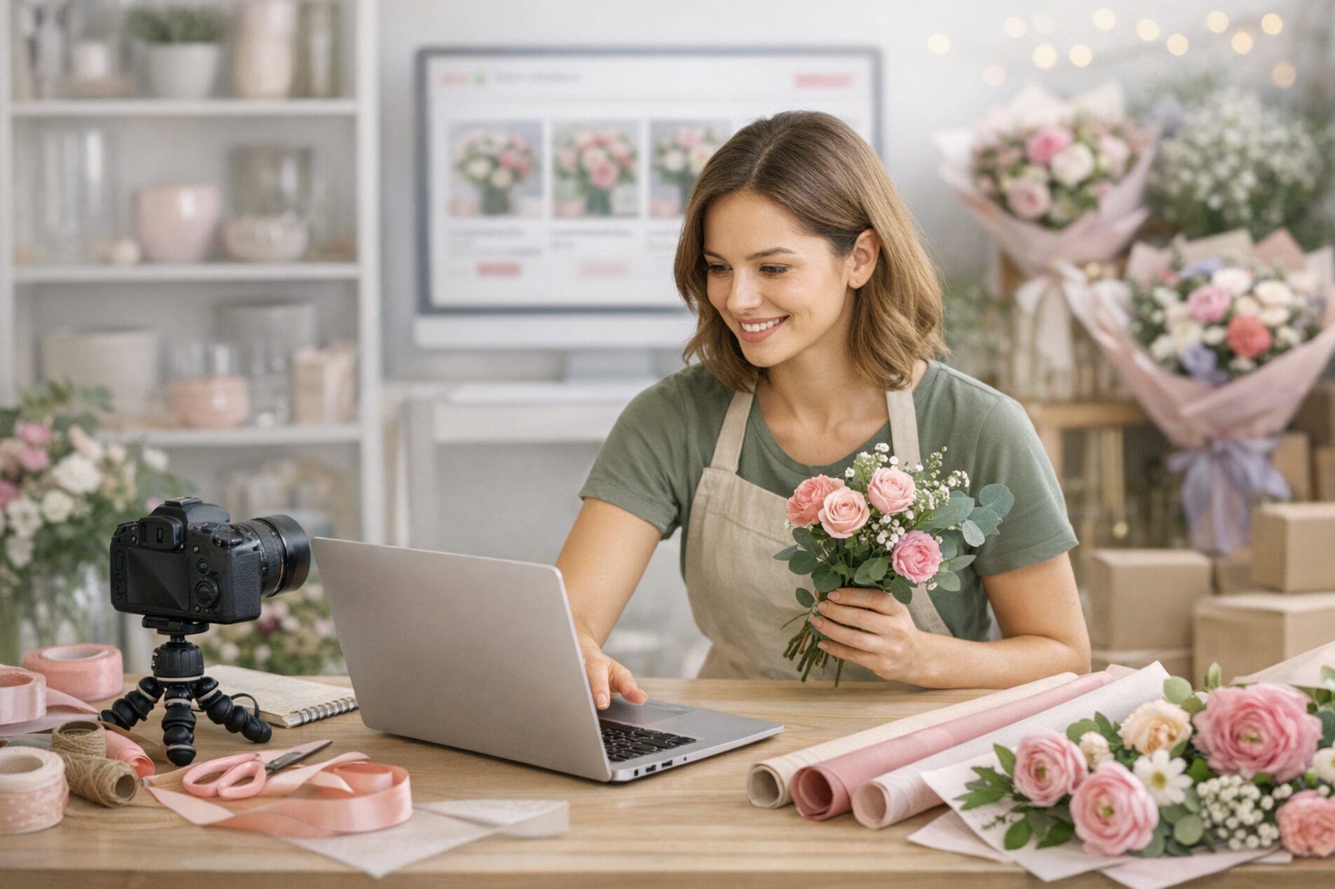 How to Set Up Your Online Flower Shop: A Step-by-Step Guide for New Florists